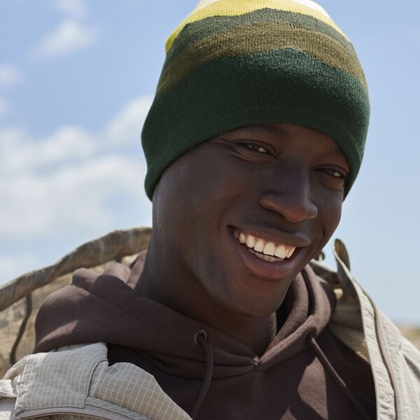 Mountain peaks pull-on beanie Thumbnail