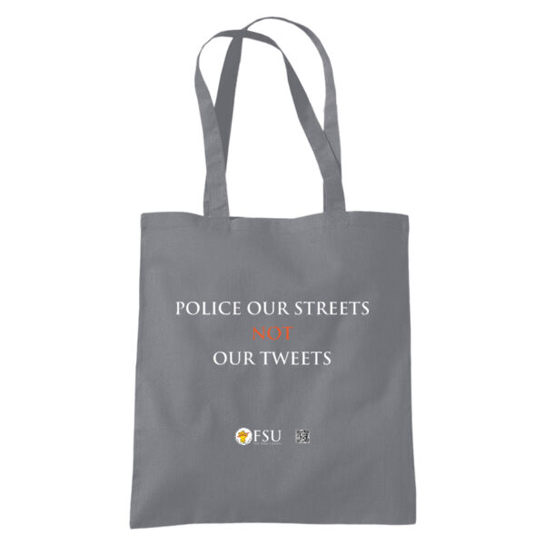 Police Our Streets Cotton Shopper Thumbnail