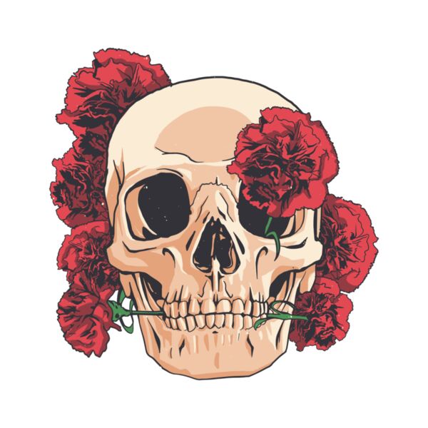 Carnation Skull Thumbnail